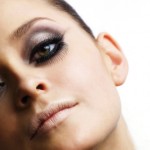 Smokey Eye Nude Lip Look