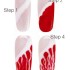flame nail art
